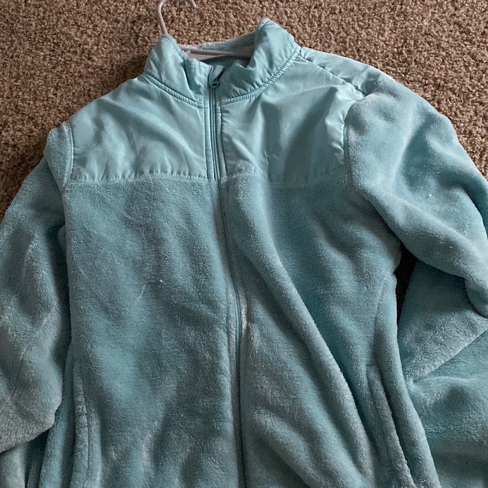 Zip up jacket worn twice